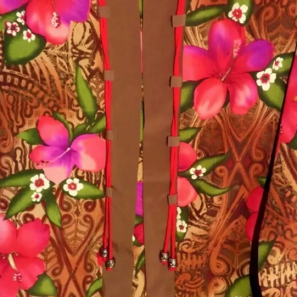 Maggie Sweet Brown Open Style Floral Print Top - Picture 4 of 10